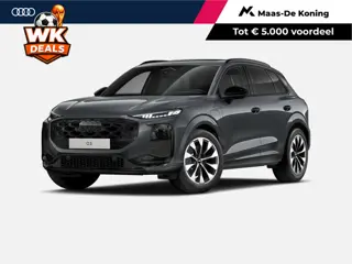 Audi Q3 1.5 200kW e-hybrid S edition 272 PK · Tech plus · Trekhaak elek. wegklapbaar · Glazen panora