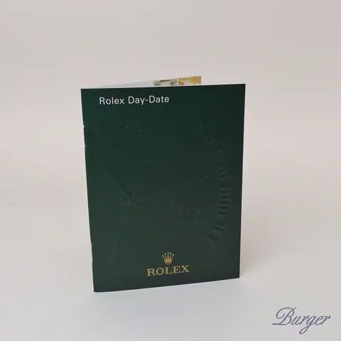 Rolex Day Date Manual Info Booklet French