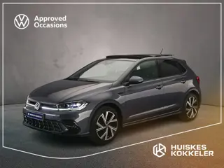 Volkswagen Polo R-Line 1.0 TSI 110pk DSG Automaat Panoramadak, Adaptive cruise control, LED matrix k