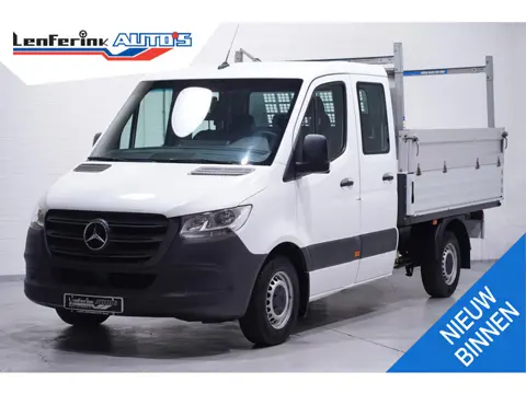 Mercedes Sprinter 211 CDI Dubbel Cabine 6-Zits Pickup Open Laadbak Airco, Trekhaak, LxBxH 270x203x80