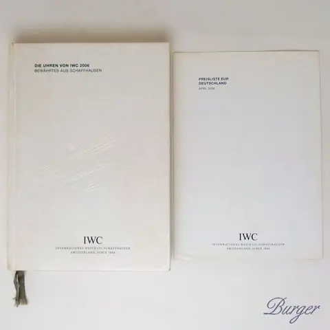 IWC Book/Catalogue 2006