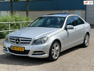 Mercedes-Benz C-klasse 180 Facelift 125! Avantgarde Automaat! Opendak! PDC!