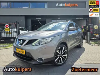 Nissan Qashqai 1.2 Tekna + | Met o.a. stoelverwarming, 360° camera, navigatie, elektrische stoelbedi