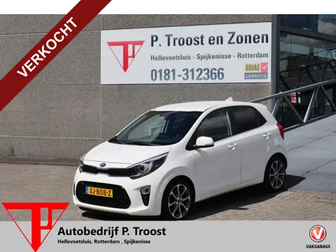 Kia Picanto 1.0 CVVT Design Edition Achteruitrijcamera/Cruise control/Climate control/Lederen bekled