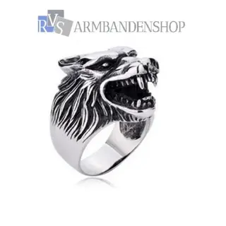 Div Rvs heren ringen hangers Harley Biker Skull Dragon Satan