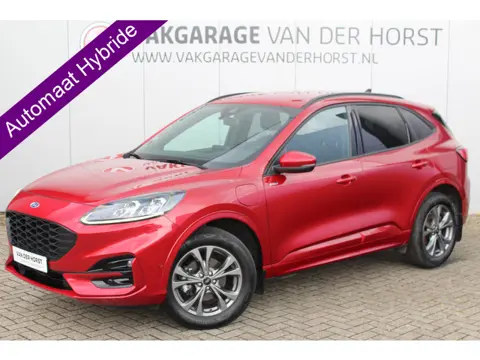 Ford Kuga 2.5-225pk PHEV ST-Line X. Hybride rijden voor een reëel bedrag ! Autm. airco dual, stuur-,