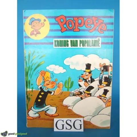 Popeye koning van Popalanië nr. 3210-02