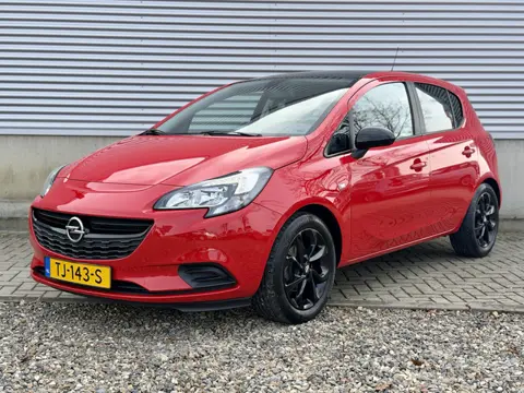 Opel Corsa 1.4 Black Edition 90 pk [ fm navi,apple car,cruise,airco,lmv ]
