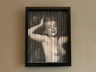 Remco Kingmans (1984) - Wire sculpture 'Marilyn Monroe'