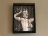 Remco Kingmans (1984) - Wire sculpture 'Marilyn Monroe'