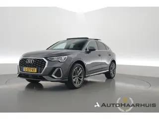 Audi Q3 Sportback 35 TFSI Pro Line S | Rijklaar! | S/K-Dak | Elek. Trekhaak | Dig. Cockpit | Dodehoe