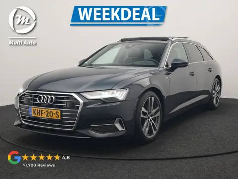 Audi A6 Avant 50 TFSI e quattro S Line PHEV 300pk | Trekhaak Af Fabriek | Panodak | 360 Camera | Hea