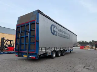 Lintrailers Semi Trailer Tautliner + Hydr. Ramp (bj 2016)