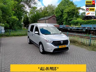Dacia Dokker 1.6 MPI 100 Benzine ideaal voor mini camper marge ALLINPRIJS