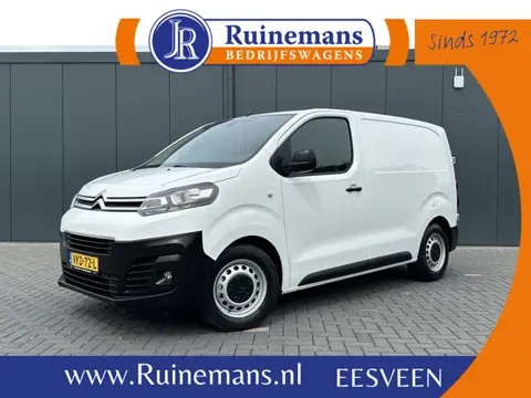 Citroën Jumpy 1.5 BlueHDI 100 PK / L1H1 / BLIND SPOT / AIRCO / CRUISE CONTROL / 3 ZITS / PARKEERSENS