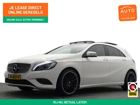 Mercedes-Benz A-Klasse 180 d AMG Night Edition Aut- Panoramadak, Xenon Led, Sfeerverlichting, Dynami