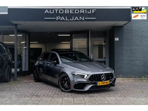 Mercedes-Benz A-klasse AMG 45 S 4MATIC+, PANO, BURMESTER, NAP, CARPLAY,KUIP, KEYLESS