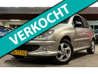 Peugeot 206 1.6-16V Air-line 3|NweAPK|Automaat|129DKM!|Nettestaat!|Airco|