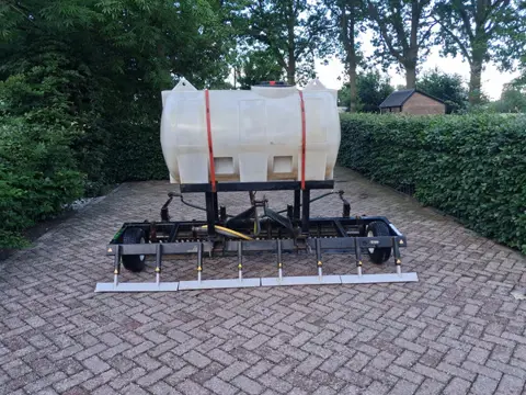 Onbekend Manager vlakker weidesleep met water sproeier 3m