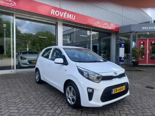 Kia Picanto 1.0 CVVT EconomyPlusLine Dealer onderhouden, Bluetooth, Airco.