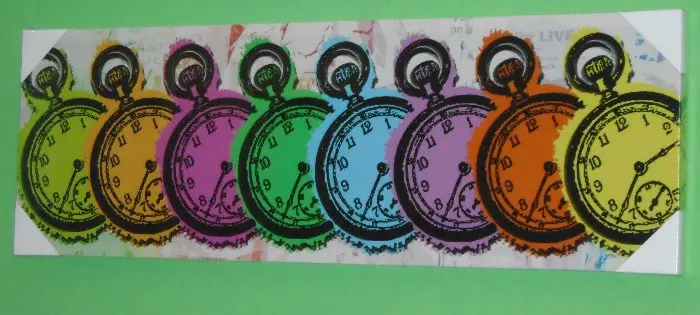 SCHILDERIJ CANVAS ZAKHORLOGES, 90x30 cm Nieuw