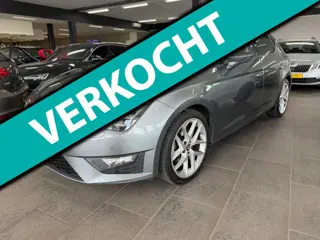 Seat Leon 1.4 TSI FR half leer led navigatie clima cruise controle lm-velgen elektrische pakket park