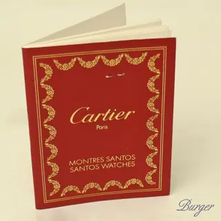 Cartier For Various Santos Models Instruction Manual Booklet