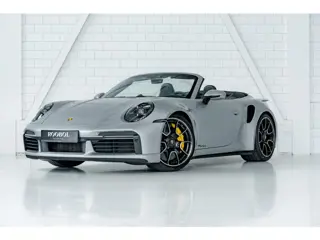 Porsche 911 Cabrio 3.8 Turbo S | GT Silver | Sport Exhaust | Burmester Sound |