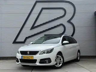 Peugeot 308 SW 1.2 PureTech Blue Lease Executive 2e Eigenaar|Navi|Clima|Cruise|Pano|Trekhaak|Carplay