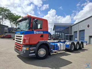 Scania G400 / 8X4 / PTO / 9TON FRONT AXLE / INLINER / LIFT+LENKACHSE / 652083 KM / AIRCO / MANUAL / 