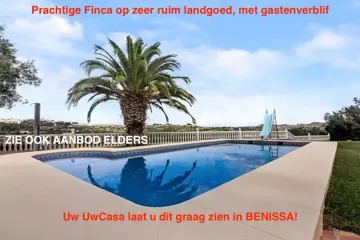 Uw eigen Finca in BENISSA op landgoed van 21.000 m2 met