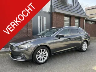 Mazda 6 Sportbreak 2.0 HP Skylease+ AUTOMAAT | BI-XENON | CRUISE CONTROL | TREKHAAK AFN. | NAV | PDC