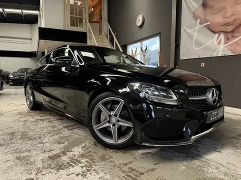 Mercedes-Benz C-klasse Coupé 180 Edition 1, beige leer, amg optiek