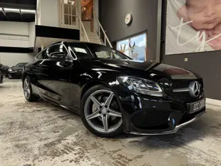 Mercedes-Benz C-klasse Coupé 180 Edition 1, beige leer, amg optiek