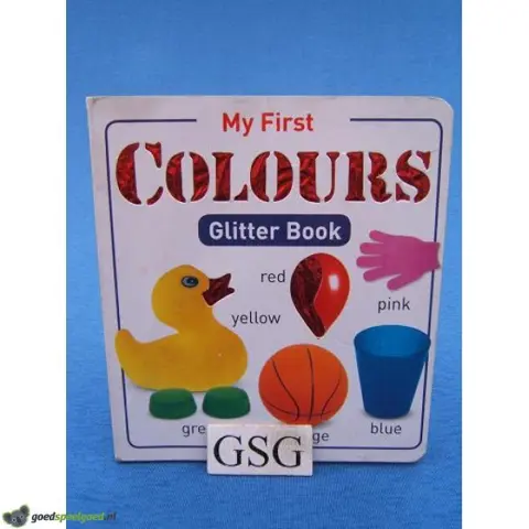 My first colours glitter book nr. 1 7415 7093 X-02