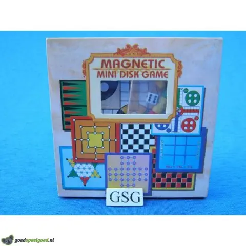 Magnetic mini disk Ludo game nr. 0505033-01