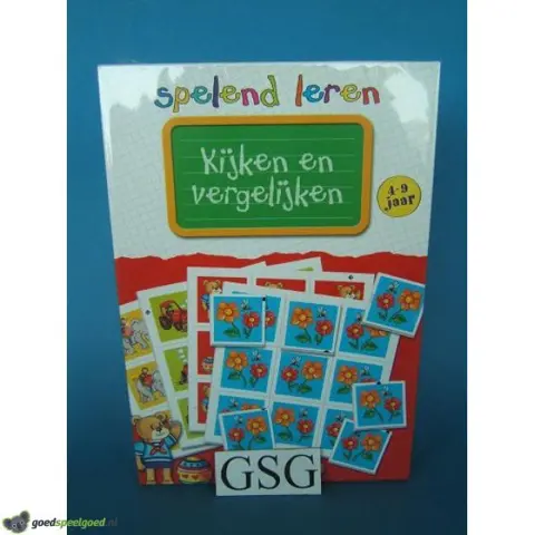 Spelend leren kijken en vergelijken nr. 11 000 614-01