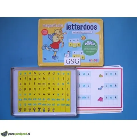 RomPompom magnetische letterdoos nr. 60824-02