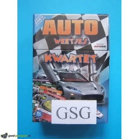 Auto weetjes kwartet nr. 01824-01