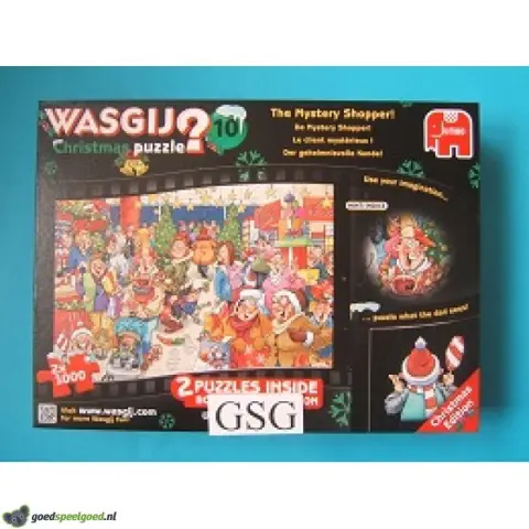 Christmas wasgij 10 (de mysterie shopper!) 2x 1000 st nr.
