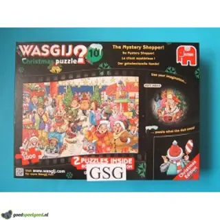 Christmas wasgij 10 (de mysterie shopper!) 2x 1000 st nr.