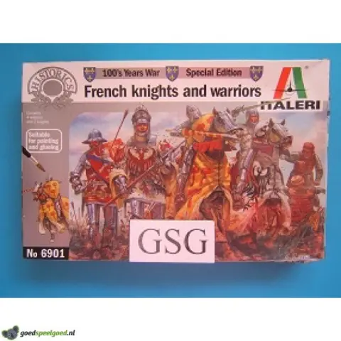 French Knights and warriors 1:32 nr. 6901-01
