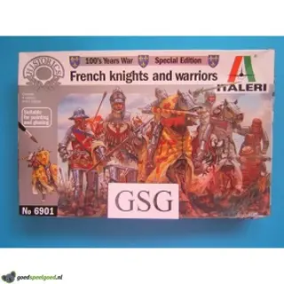 French Knights and warriors 1:32 nr. 6901-01