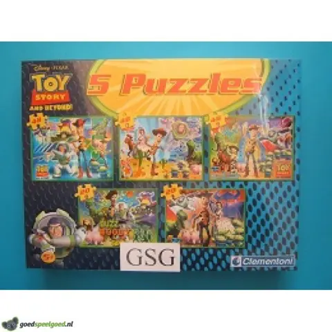 Toy Story and beyond 3x 48 st + 2x 20 st nr. 91655-01