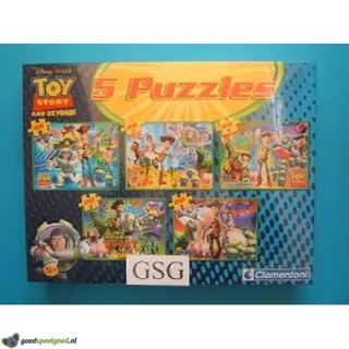 Toy Story and beyond 3x 48 st + 2x 20 st nr. 91655-01