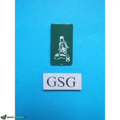 Kaartje generaal groen nr. 60928-02