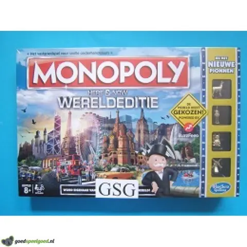 Monopoly here &amp; now wereldeditie nr. 0216 B2348 568-00