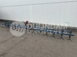 Hak schoffelmachine schoffelmachine 600 cm 12 rijen met transportkar