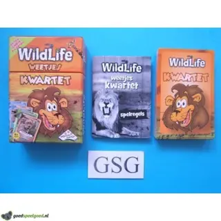 Wildlife weetjes kwartet nr. 01589-02