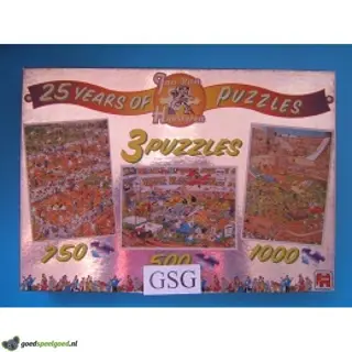 Jan van Haasteren 2 puzzels 750 1000 st nr. 1490-04